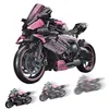Jeu de construction Klemmbausteine, modèle de moto chopper, Voir les images du produit 1