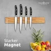 holz4home® Magnetleiste Messer Eichenholz 40x6 cm I Produktbild-Vorschau 4