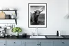 MuchoWow® Gerahmtes Poster Schottischer Highlander - Berg - Produktbild-Vorschau 4