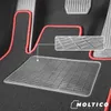 Velours vloermatset, rood, geschikt voor: Seat Exeo, Productafbeelding-voorbeeld 4