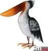 Metallfigur Pelikan Produktbild-Vorschau 2