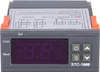A close-up, front-facing view of a digital temperature controller. Produktbild-Vorschau