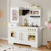 Große Holz Kinderküche Spielküche mit Licht & Sound, Spüle Produktbild-Vorschau 10