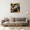 Bilder auf glas - Abstraktion modern - 60x60cm - Glasbilder Produktbild-Vorschau 7