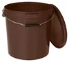 BenBow Seau avec couvercle 20L x1 Marron - qualité Voir les images du produit 1