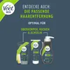 Marketing image for Veet Men hair removal products, showing three product bottles and promotional text. Podgląd zdjęcia produktu
