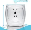 Intirilife 2x Doppelwandiges Thermo Glas Set in 230 ml im Produktbild-Vorschau 4