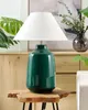 BELIANI Stolní lampa zelená keramický podstavec látkové Náhled obrázku produktu 4