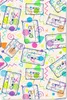 MuchoWow® Mauspad Mousepad Muster - Retro - Kassette - Produktbild-Vorschau 1