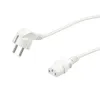 VALUE Kabel síťový, CEE 7/7(M) - IEC320 C13, 0,6m, bílý Náhled obrázku produktu 3