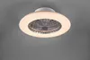 LED Deckenventilator STRALSUND Ø49cm Silber Fernbedienung Produktbild-Vorschau 16