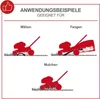 Scheppach MS132-42 Benzin Rasenmäher | 42cm Schnittbreite | Produktbild-Vorschau 3