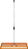 Rastrello per prato 100 cm x 32 cm Rastrello livellatore Anteprima dell’immagine prodotto 1
