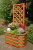 Pflanzkasten, Blumenkasten, Blumenkübel aus massivem Holz Produktbild-Vorschau 2
