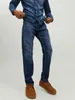 Slim Fit Jeans für Herren in blau Produktbild-Vorschau 3