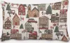 SCHÖNER LEBEN. Kissenhülle Winter Village Scene Winterdorf Produktbild-Vorschau 1