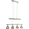 LED Hängeleuchte, Glas rauch, höhenverstellbar, L 60 cm Produktbild-Vorschau 13