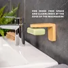 porta sapone magnetico bremermann in bambù - sapone appeso Anteprima dell’immagine prodotto 2