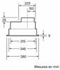 Bosch Serie 4 DHL555BM, 604 m³/h, Abluft/Umluft, D, A, B, Produktbild-Vorschau 7