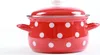 Belis Emaille-Topf rot, weißer Punkt 16 cm, 2,1 l Produktbild-Vorschau 12