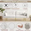 Merax Zweisitzer Sofa mit Schlaffunktion, Sofabett mit Produktbild-Vorschau 13