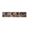 Skihalterung N1 Wand Skihalter Holz Hakenleiste für 4 Paare Produktbild-Vorschau 3