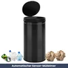 DELUKE® Sensor Mülleimer Küche 60L Schwarz - Automatik Produktbild-Vorschau 2