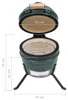vidaXL Gril Kamado 2 v 1 Smoker Ceramic 56 cm Green Náhľad obrázku produktu 7