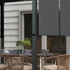 Outsunny Pavillon ca. 3,5 x 3 m Pergola, Terrassendach Produktbild-Vorschau 9