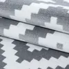 Plus Rhombus tappeto pelo corto runner 80x300cm grigio Anteprima dell’immagine prodotto 4
