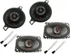 JBL Lautsprecher Set vorne + hinten für VW Golf 2 II Polo Produktbild-Vorschau 1