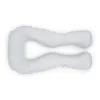 A U-shaped pregnancy pillow is shown lying flat on a white background. Náhľad obrázku produktu
