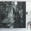 ABAKUHAUS Tenda da doccia gotica, luna piena, rovine di Anteprima dell’immagine prodotto 1