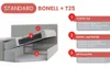 Bett, Boxspringbett BEGI mit Bonnel-Matraze, Bettkästen, Produktbild-Vorschau 4