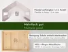 WONDERMAKE® Design Vogelhaus aus Metall und Holz wetterfest Produktbild-Vorschau 4