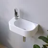 AQUABATOS Hängewaschbecken Keramik Waschtisch Produktbild-Vorschau 5