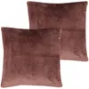 Vankúšové obliečky 50x50 cm, hnedé, balenie po 2 kusoch, Náhľad obrázku produktu 1