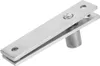 A stainless steel door pivot hinge is shown against a white background. Voir les images du produit