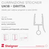 STEIGNER Guarnizione doccia UK18 100 cm (1 pz.) trasparente Anteprima dell’immagine prodotto 2
