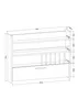 Skye Decor, Knott - White, Küchenregale, Weiß, Produktbild-Vorschau 5