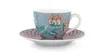 PIP STUDIO Flower Festival Espressot. m.U. Light Blue 120ml Produktbild-Vorschau 1