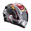 Scorpion Exo-491 Pirate Helm, schwarz/weiß/rot, XL (61/62) Produktbild-Vorschau 4