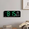 Sveglia digitale - Display a LED, temperatura, data e Anteprima dell’immagine prodotto 6
