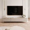 Geriffeltes TV-Lowboard SELIA 200 cm mit goldener Produktbild-Vorschau 2