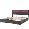 INONEFT hydraulisches Boxspringbett 160x200 cm, Doppelbett Produktbild-Vorschau 12