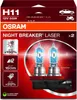 OSRAM LASER NOTTURNO H11 PGJ19-2 12 V/55 W (2er Box) Anteprima dell’immagine prodotto 1