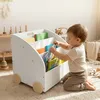 Relaxdays Bücherregal Kinder, 3 Fächer, HBT: 43,5x46x40 cm, Produktbild-Vorschau 2