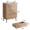 Commode à quatre tiroirs, armoire/commode moderne, meuble Voir les images du produit 2