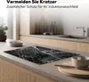 KitchenYeah© Herdabdeckplatte Marmor - Stein - Schwarz , Produktbild-Vorschau 7