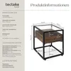 tectake® Nachttisch Preston 43 x 45 x 54,5 cm Produktbild-Vorschau 8